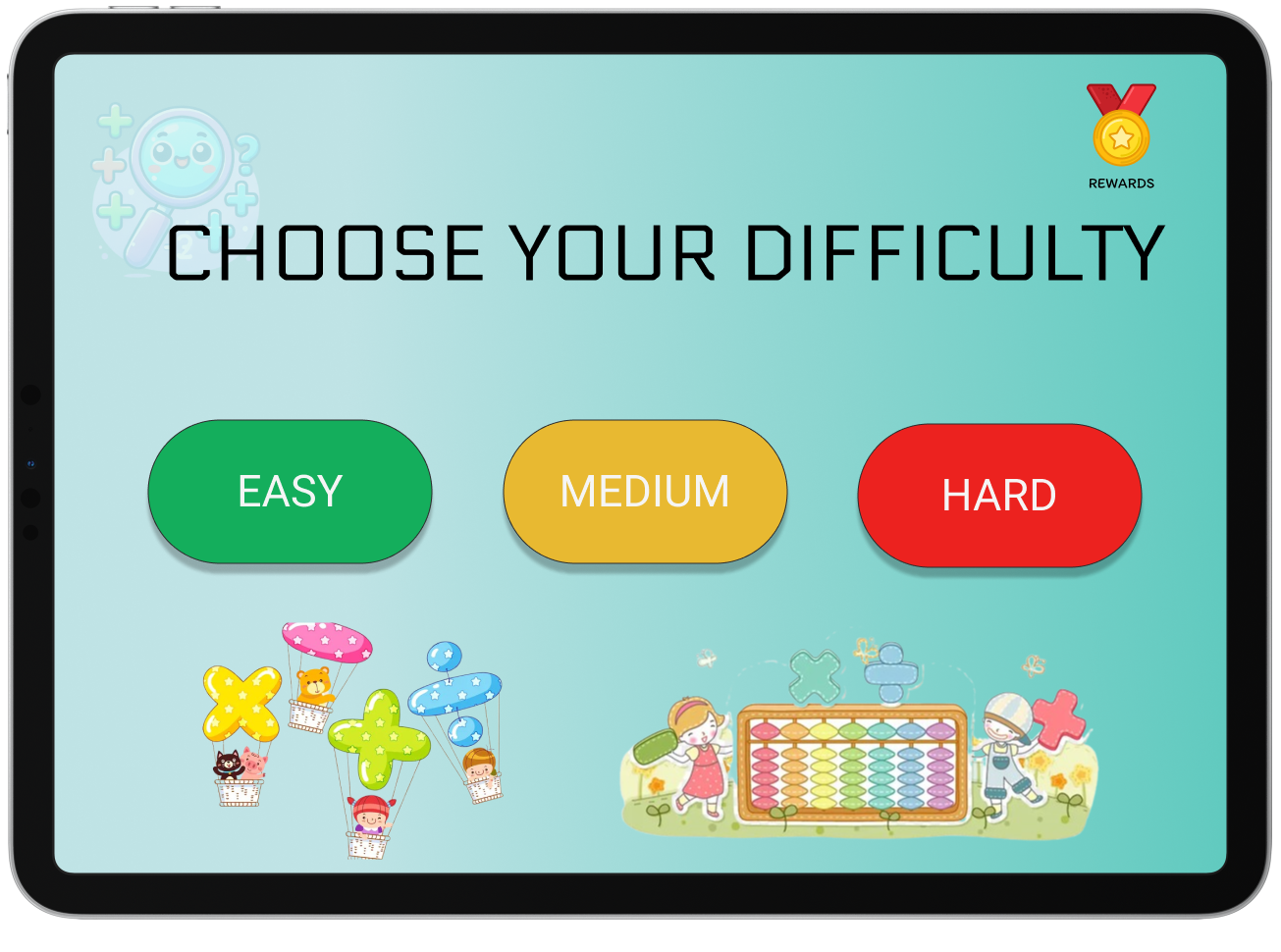 difficulty selection