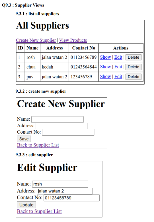 add supplier